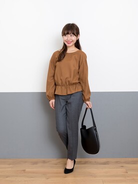 NBB STAFF 08さん（レディース・158cm）の秋コーディネート