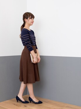 NBB STAFF 08さん（レディース・158cm）の秋コーディネート