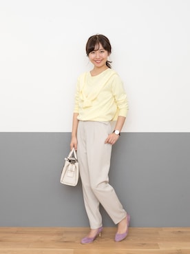 NBB STAFF 08さん（レディース・158cm）の冬コーディネート