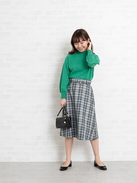 NBB STAFF 08さん（レディース・158cm）の冬コーディネート