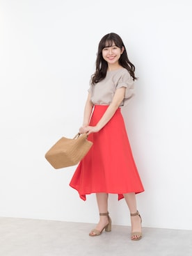 NBB STAFF 08さん（レディース・158cm）の春コーディネート