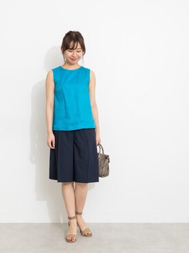 NBB STAFF 08さん(レディース・158cm)の夏コーディネート