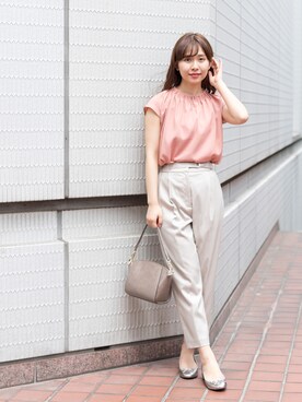 NBB STAFF 08さん（レディース・158cm）の夏コーディネート