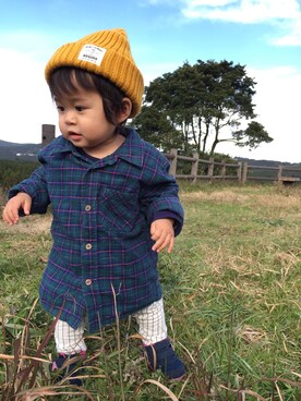 Annさん（キッズ・70cm）の冬コーディネート