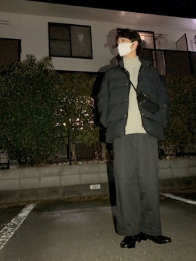 「PADRONE（パドローネ）のアイテム（その他シューズ）」を使った、nodakouさん（メンズ・181cm）の冬コーディネート