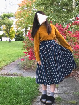 「もう寒い」｜いずみさん（レディース・155cm）の秋コーディネート