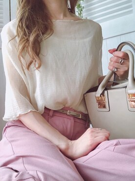 shiroさん（レディース・158cm）の夏コーディネート