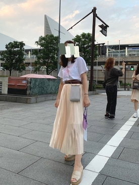 mさん（レディース・158cm）の夏コーディネート