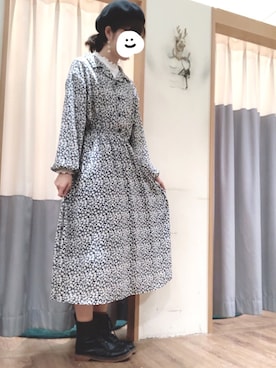 yuさん（レディース・167cm）の冬コーディネート