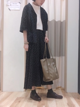 yuさん（レディース・167cm）の春コーディネート