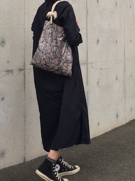 「ISABEL MARANT（イザベルマラン）のアイテム（バッグ）」を使った、riicaaさん（レディース・160cm）の秋コーディネート