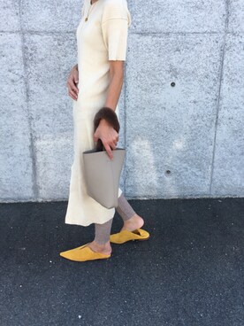 「ticog（ティコグ）のアイテム（レッグウェア）」を使った、riicaaさん（レディース・160cm）の秋コーディネート