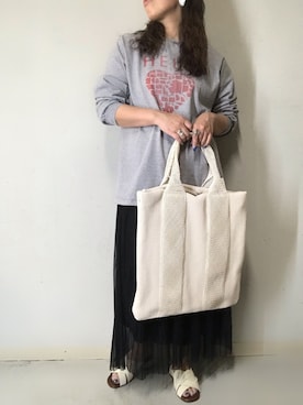 クロマメさん（レディース・161cm）の春コーディネート