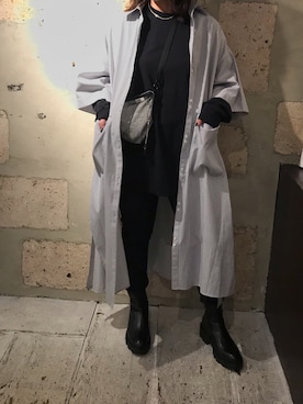 クロマメさん（レディース・161cm）の冬コーディネート