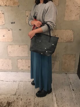 クロマメさん（レディース・161cm）の冬コーディネート