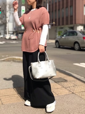 クロマメさん（レディース・161cm）の春コーディネート