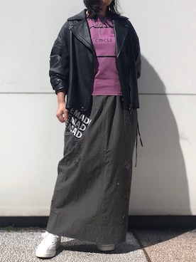 クロマメさん（レディース・161cm）の春コーディネート