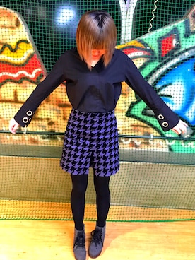 「byblos（ビブロス）のアイテム」を使った、M.さん（レディース・159cm）の冬コーディネート