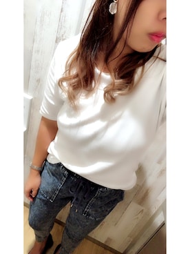 「ジュラシックワールド」｜みお。さん（レディース・160cm）の夏コーディネート