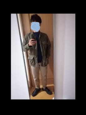 「weac.（ウィークス）のアイテム（ジャケット/アウター）」を使った、T. Yさん（メンズ・170cm）の春コーディネート