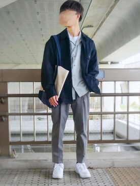 Ryoさん（メンズ・170cm）の春コーディネート
