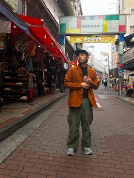 「BEAVER上野」｜Turkeyさん（メンズ・173cm）の春コーディネート