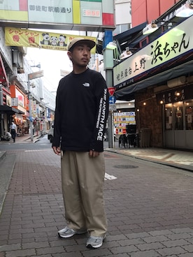 「BEAVER上野」｜Turkeyさん（メンズ・173cm）の夏コーディネート