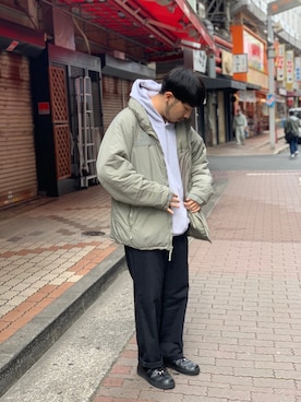 「BEAVER上野」｜「アイテム（ジャケット/アウター）」を使った、Turkeyさん（メンズ・173cm）の秋コーディネート