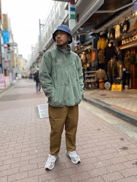 「COBRA CAPS（コブラキャップス）のアイテム」を使った、Turkeyさん（メンズ・173cm）の秋コーディネート
