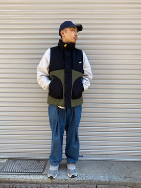 「BEAVER上野」｜「アイテム（ジャケット/アウター）」を使った、Turkeyさん（メンズ・173cm）の冬コーディネート