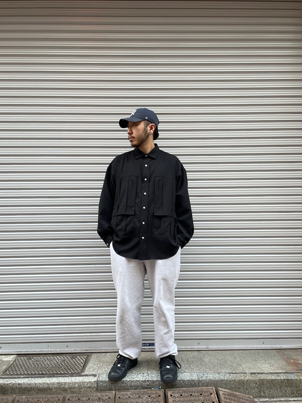 meanswhile ミーンズワイル シャツブルゾン ジャケット meanswhile（ミーンズワイル）の「meanswhile / ミーンズワイル