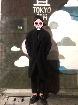 「原宿」｜「アイテム（ローファー）」を使った、Ryuさん（メンズ・175cm）の秋コーディネート