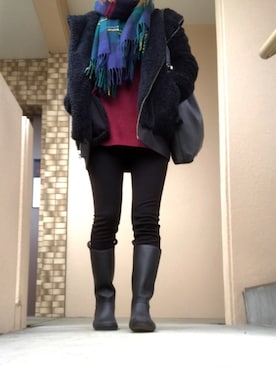 Harumakiさん（レディース・155cm）の冬コーディネート