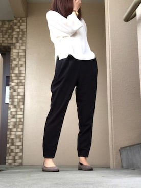 「Sword Fish（ソードフィッシュ）のアイテム」を使った、Harumakiさん（レディース・155cm）の春コーディネート