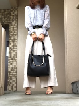 「Sword Fish（ソードフィッシュ）のアイテム」を使った、Harumakiさん（レディース・155cm）の夏コーディネート