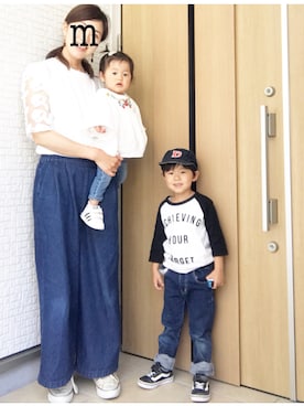 Dai-cHiさん(キッズ・100cm)の春コーディネート