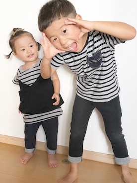 Dai-cHiさん（キッズ・100cm）の秋コーディネート