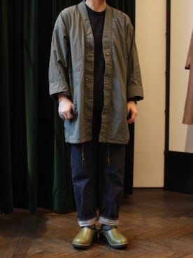 「troentorp（トロエントープ）のアイテム」を使った、KUDOUさん（レディース・151cm）の春コーディネート