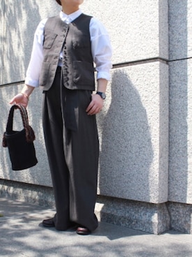 KUDOUさん（レディース・151cm）の夏コーディネート