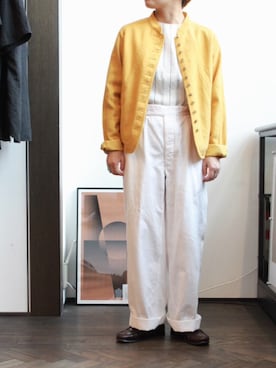 「WORK NOT WORK URBAN RESEARCH（ワークノットワークアーバンリサーチ）のアイテム」を使った、KUDOUさん（レディース・151cm）の夏コーディネート