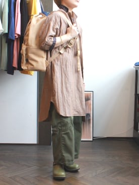 「WORK NOT WORK URBAN RESEARCH（ワークノットワークアーバンリサーチ）のアイテム」を使った、KUDOUさん（レディース・151cm）の夏コーディネート