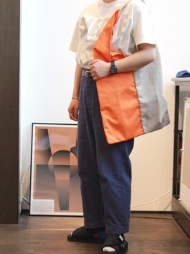 「suicoke（スイコック）のアイテム」を使った、KUDOUさん（レディース・151cm）の夏コーディネート