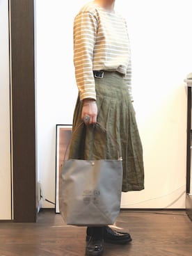 「ANATOMICA（アナトミカ）のアイテム」を使った、KUDOUさん（レディース・151cm）の夏コーディネート