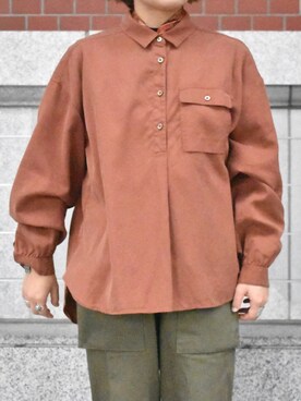 「テンセル」｜KUDOUさん（レディース・151cm）の秋コーディネート