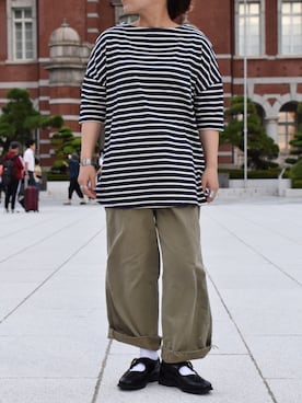 「ホーダー」｜KUDOUさん（レディース・151cm）の秋コーディネート