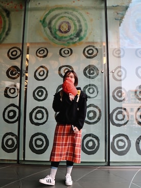 岂岂七七さん（レディース・168cm）の春コーディネート