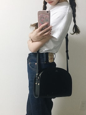 「701」｜「アイテム（アナログ腕時計）」を使った、har ( ハル )さん（レディース・153cm）の春コーディネート