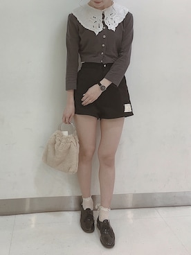 「nico（ニコ）のアイテム（パンツ）」を使った、har ( ハル )さん（レディース・153cm）の秋コーディネート