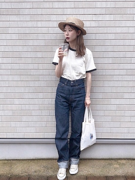 「701」｜har ( ハル )さん（レディース・153cm）の夏コーディネート