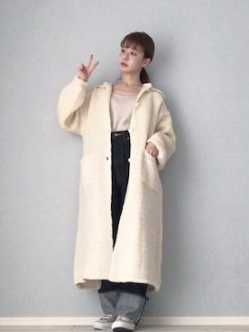 「haco!（ハコ）のアイテム（その他アウター）」を使った、har ( ハル )さん（レディース・153cm）の秋コーディネート